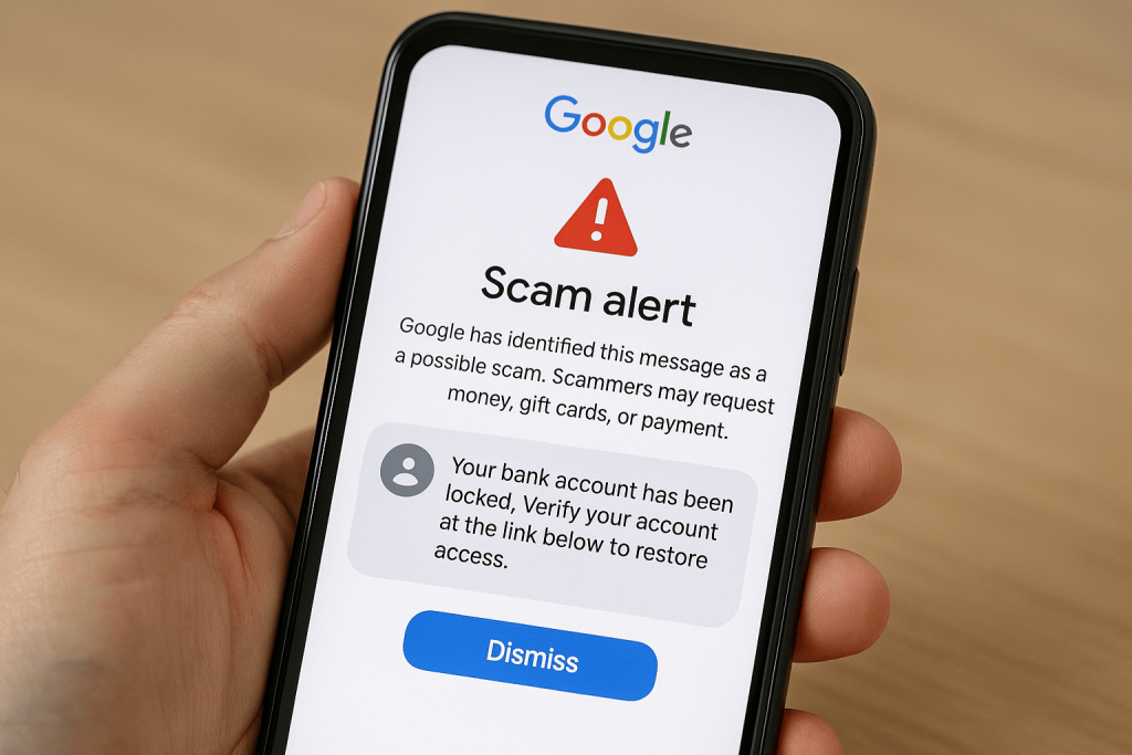 How Google Protects You Against Scam